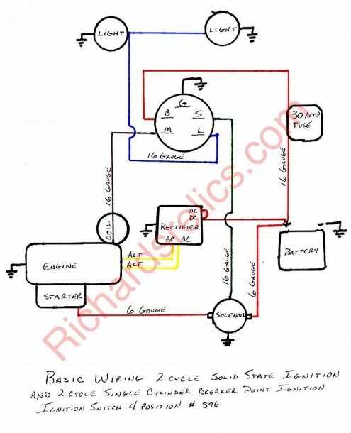 wiring diagram mercury outboard ignition switch