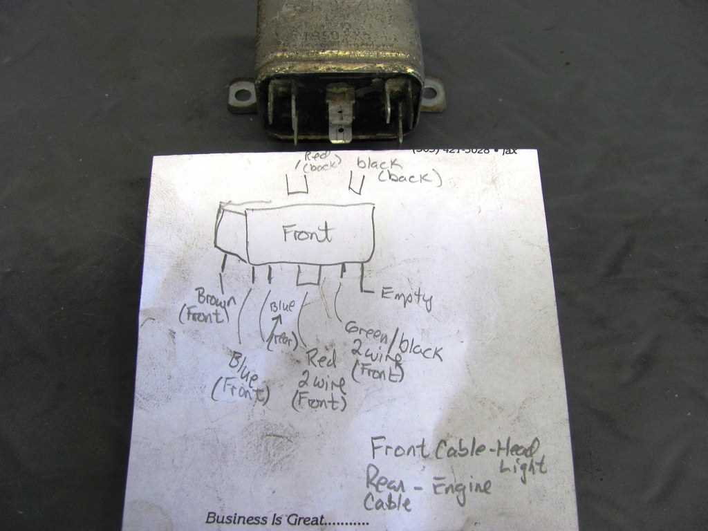 wiring diagram starter relay