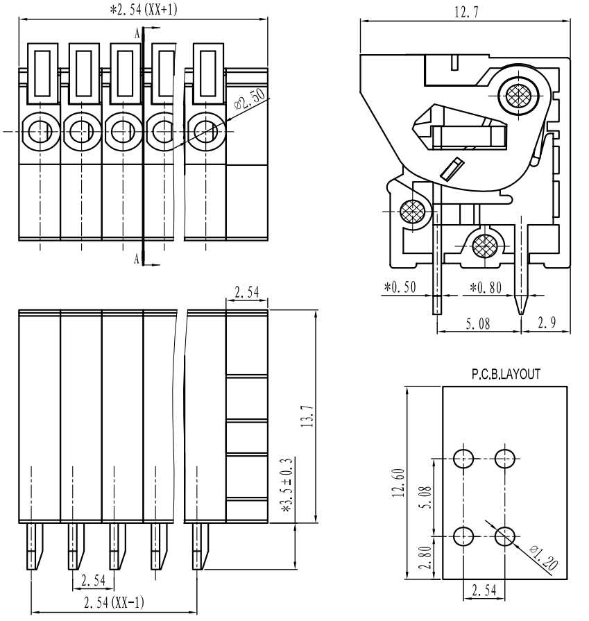 wiring diagram terminal block