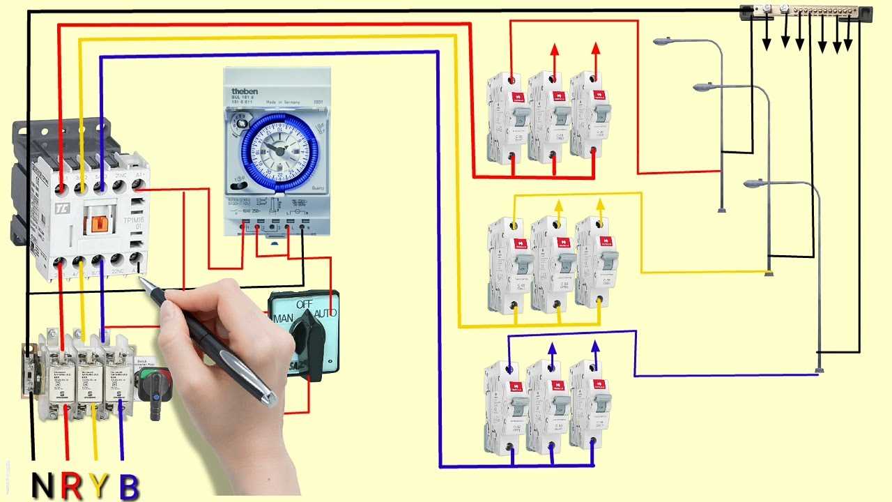 street light pole wiring diagram