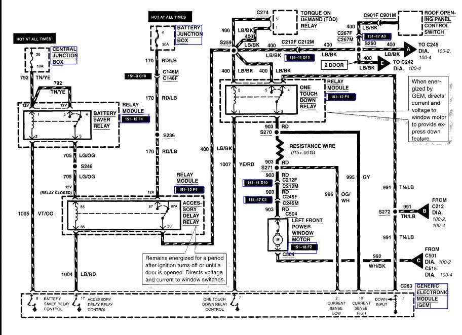 03 ford explorer radio wiring diagram
