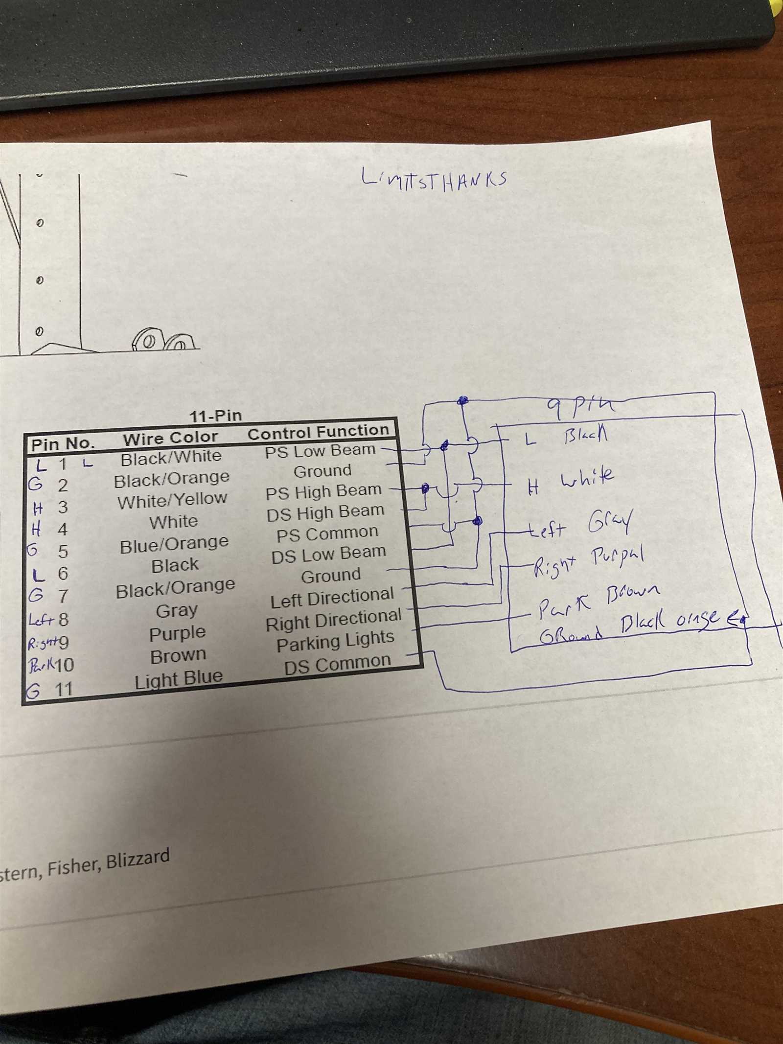 western plow light wiring diagram