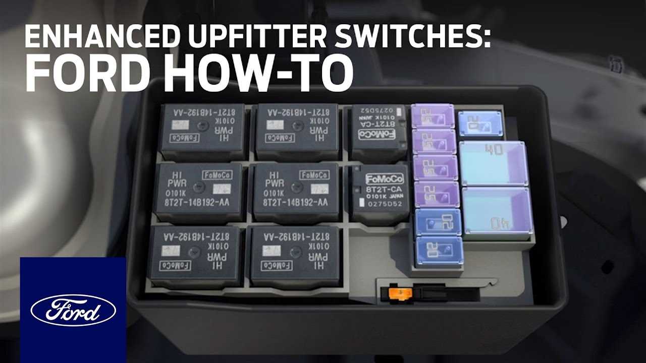 2022 f350 upfitter switch wiring diagram