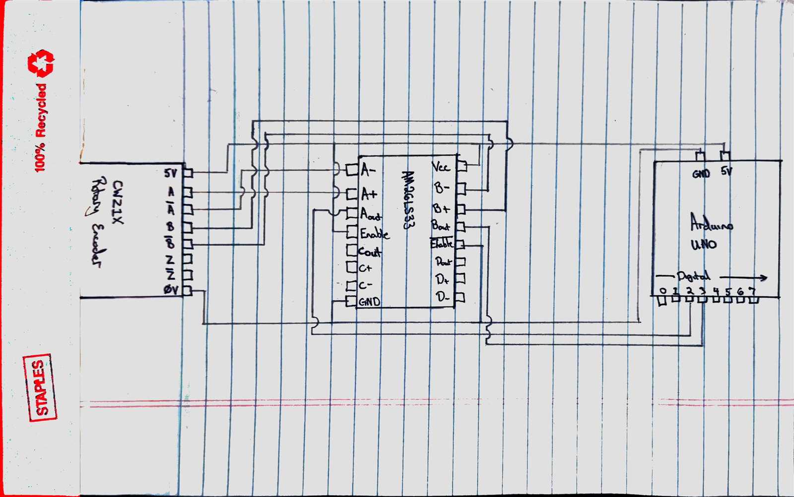 encoder wiring diagram