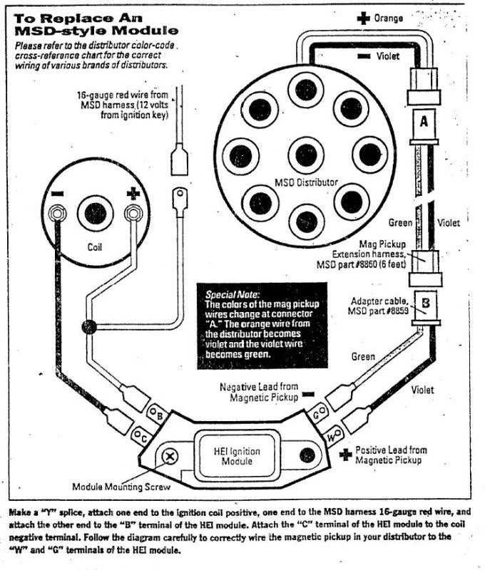 msd 6a wiring diagram