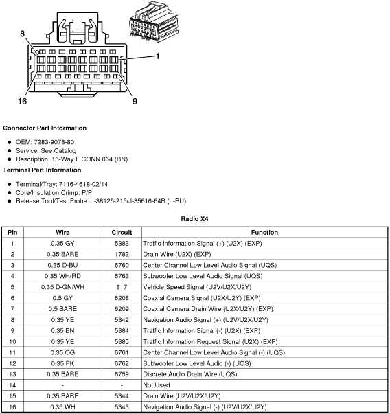 2006 chevy equinox radio wiring diagram