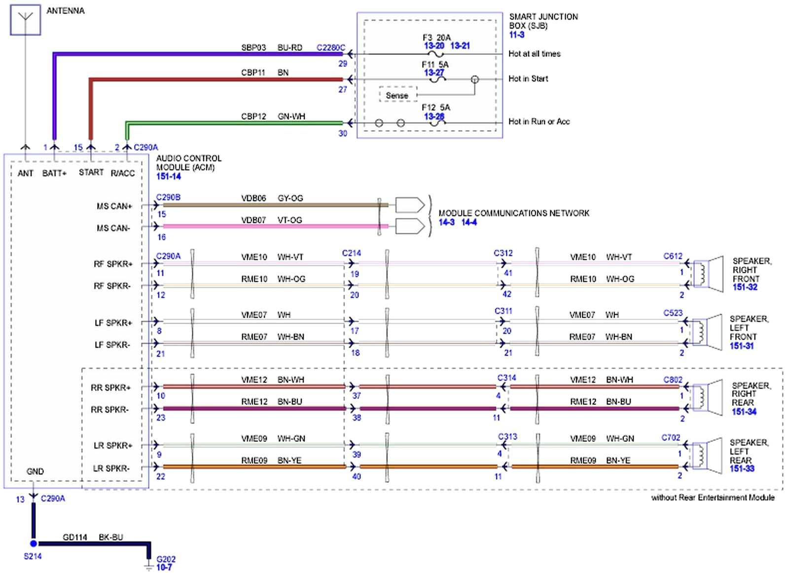 2005 f150 radio wiring diagram