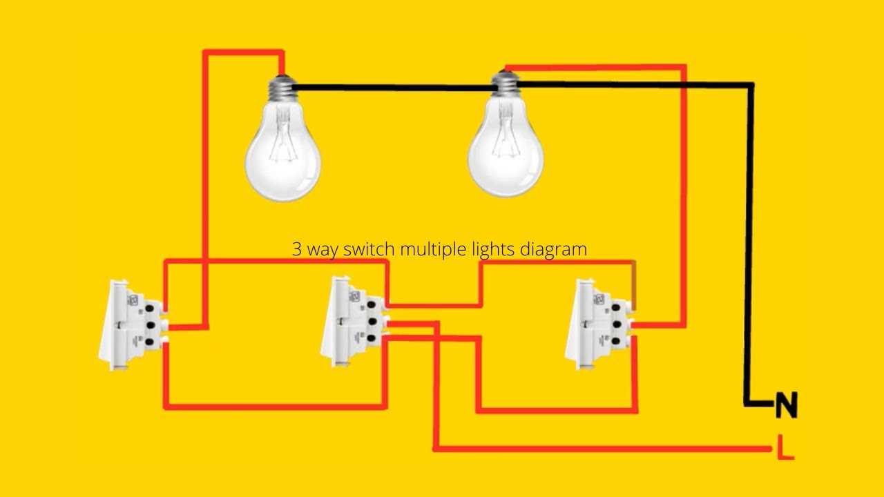 wiring diagram 3 way switch power to light