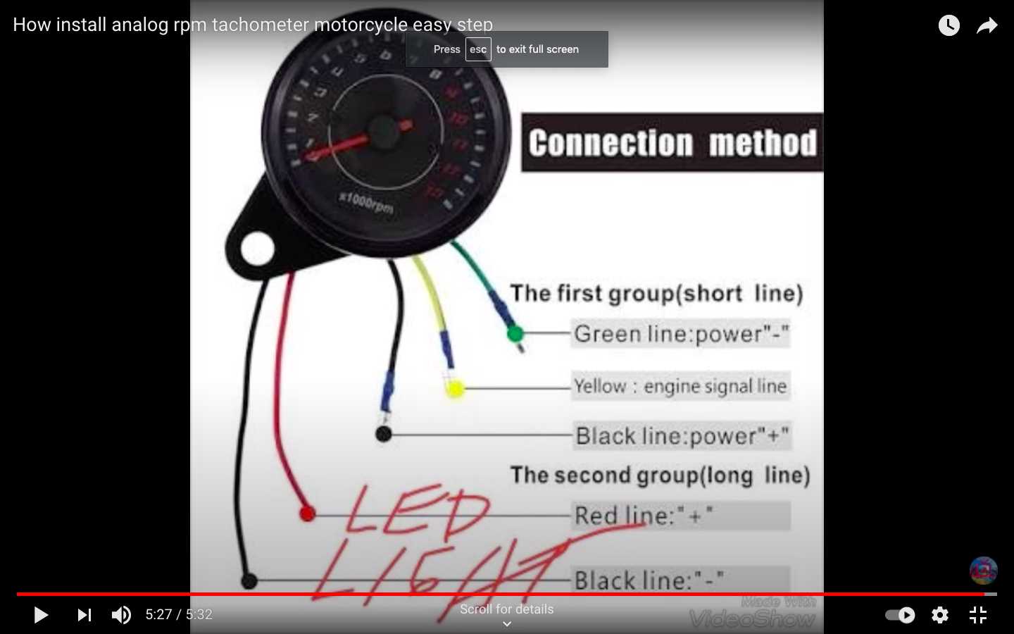 yamaha tach wiring diagram