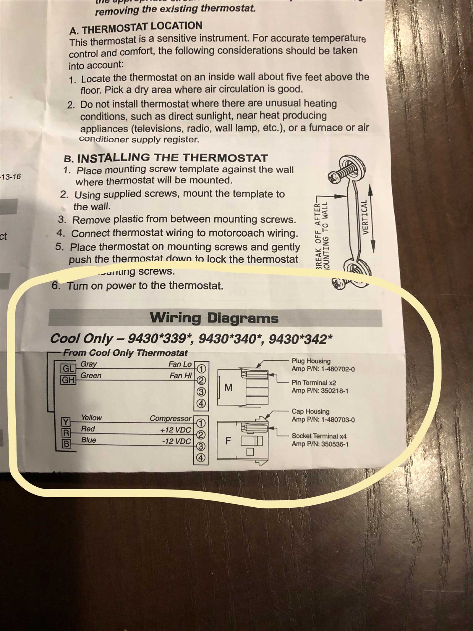 coleman rv ac wiring diagram