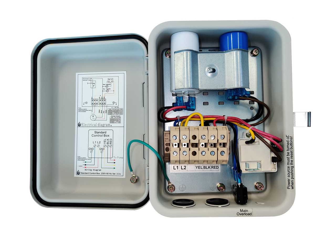 2 wire well pump wiring diagram