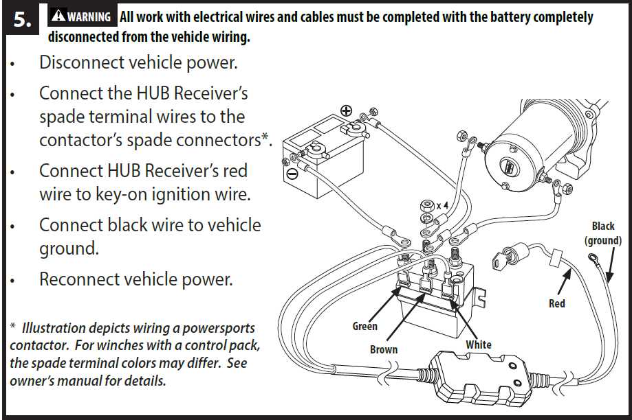 wiring diagram warn winch