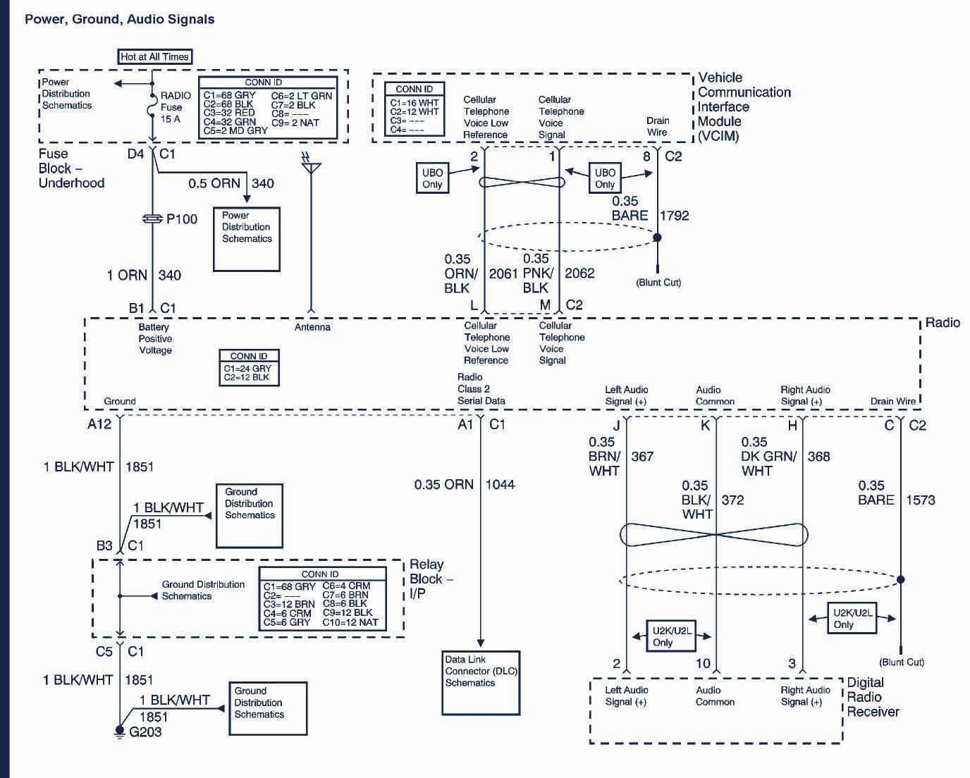 01 chevy silverado radio wiring diagram