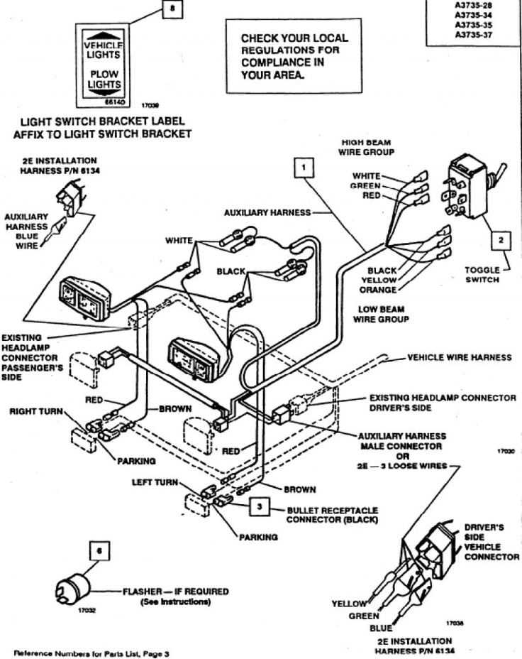 boss plow wiring harness diagram