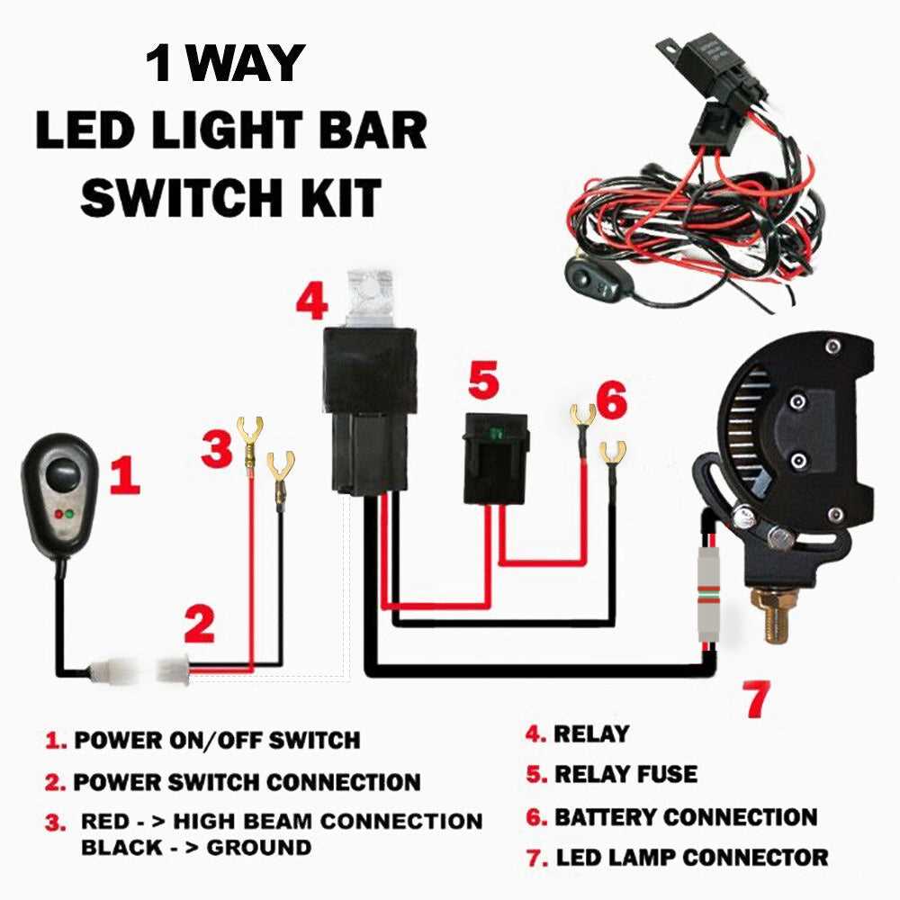 led light bar switch wiring diagram