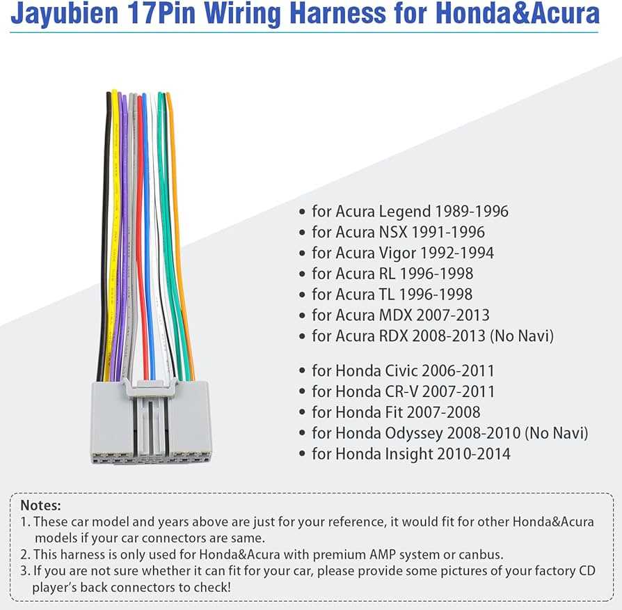 2006 honda accord stereo wiring diagram