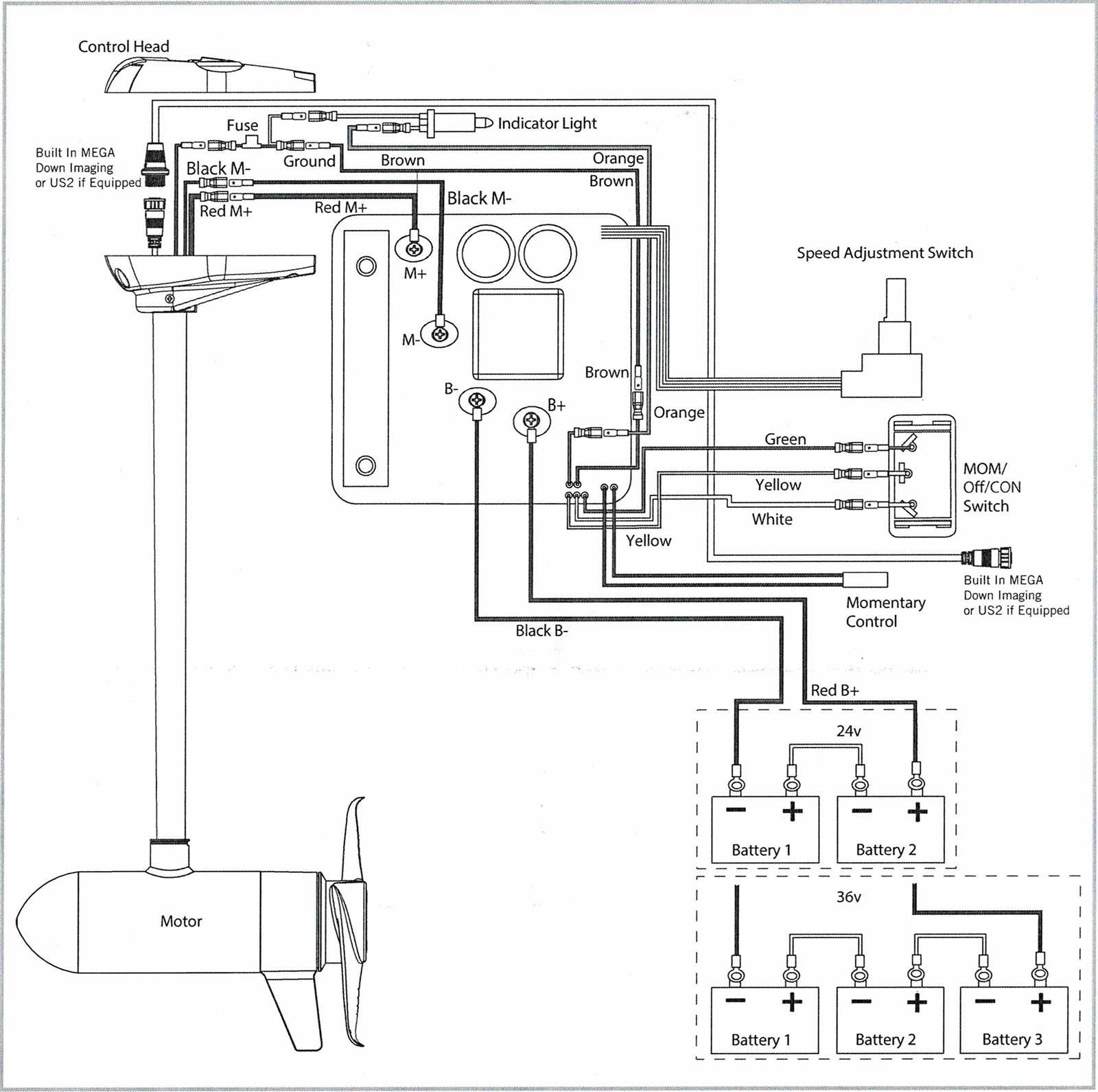 5 speed switch minn kota trolling motor wiring diagram