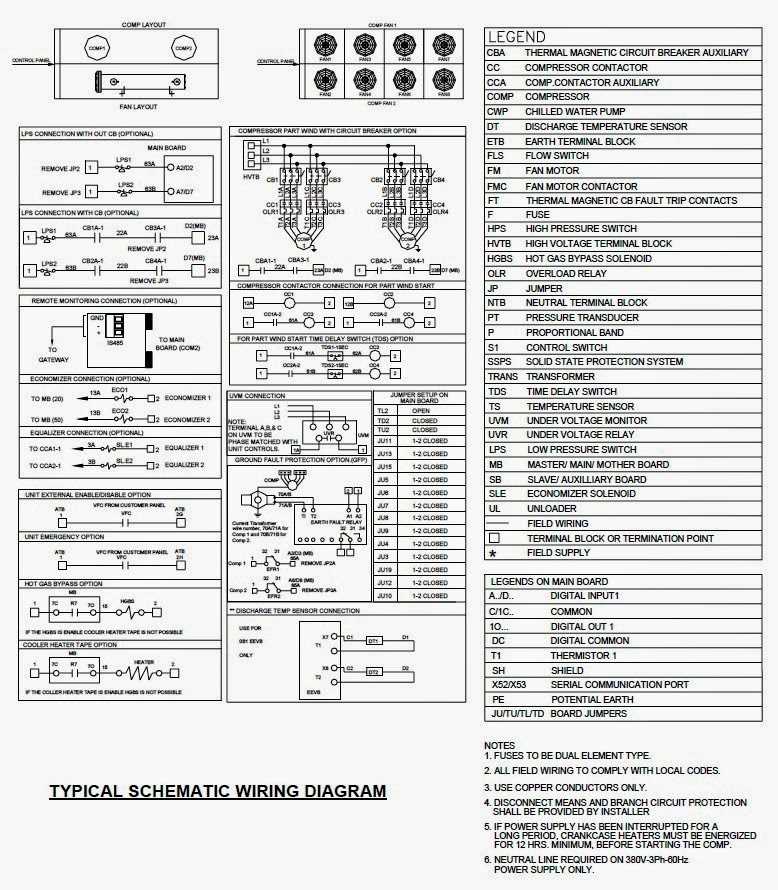 york wiring diagram