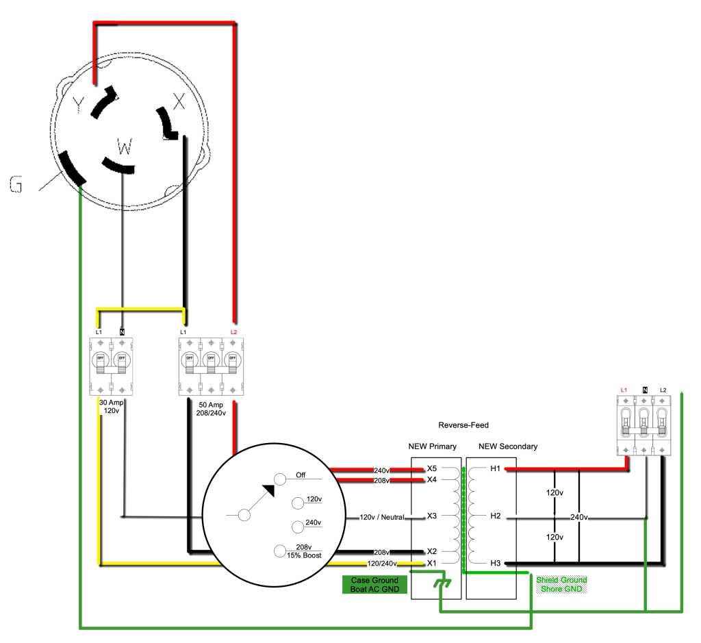 buck boost transformer 208 to 240 wiring diagram