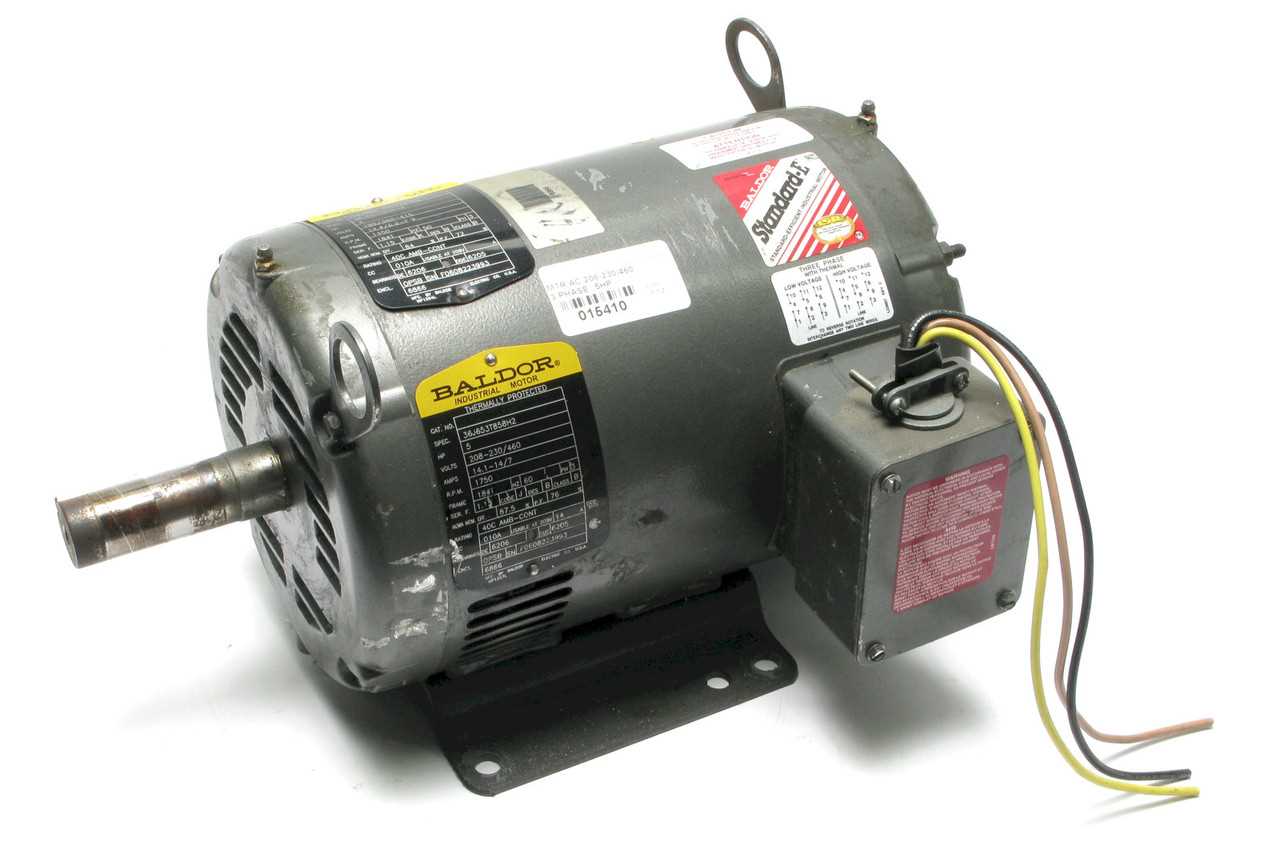 baldor industrial motor 3 phase wiring diagram