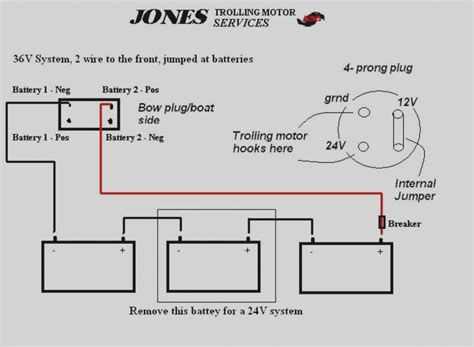 36v 36 volt trolling motor wiring diagram