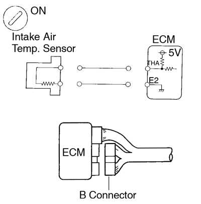 intake air temperature sensor wiring diagram