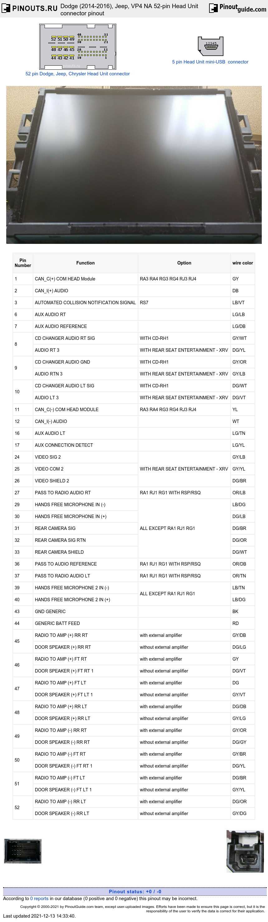 2013 dodge durango radio wiring diagram