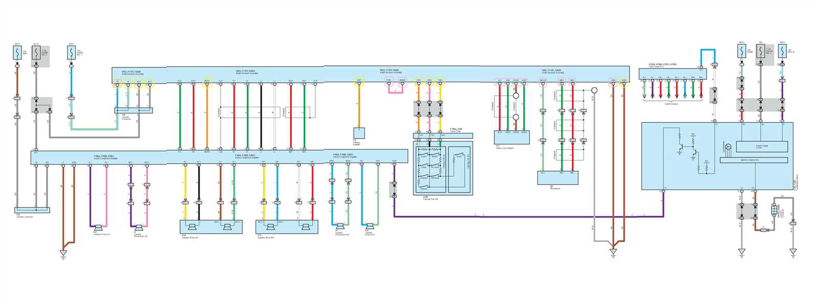 2005 toyota camry radio wiring diagram