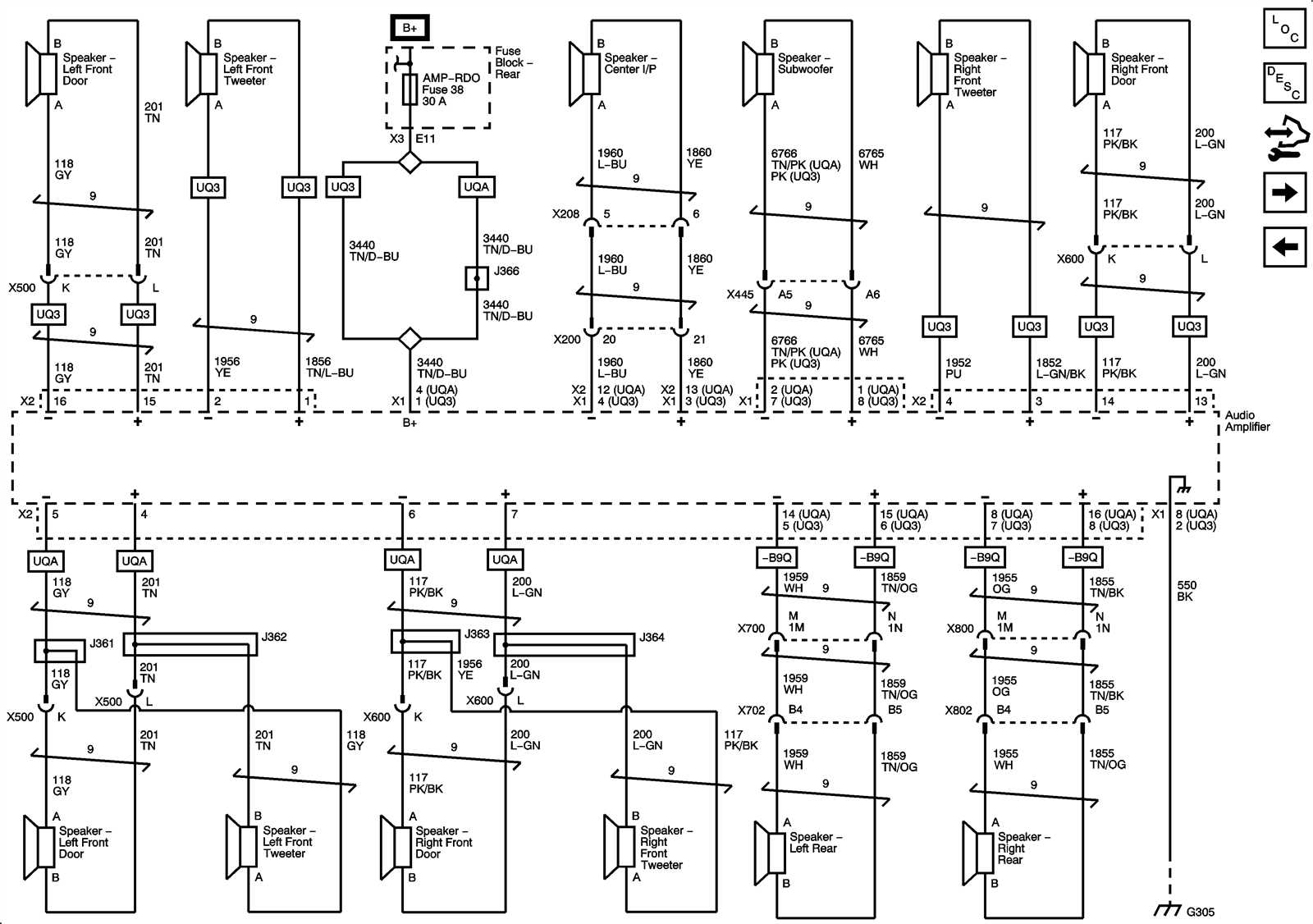 2006 cadillac dts wiring diagram