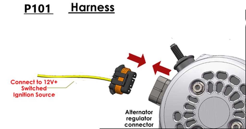 gm alternator plug wiring diagram