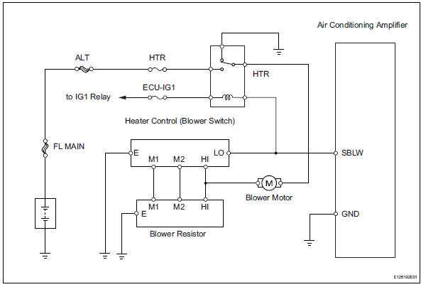 4 speed blower motor wiring diagram