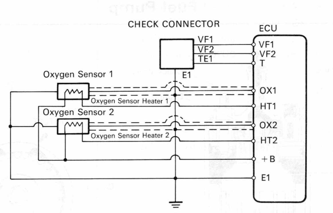 4 wire oxygen sensor wiring diagram