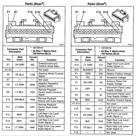 04 silverado radio wiring diagram
